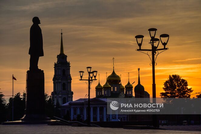 Успенский собор в Туле. Место: Россия, Тула. Автор: Алексей Куденко/РИА Новости. Города России. Тула