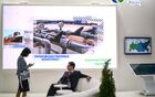Стенд компании "Агентство по страхованию вкладов" в конгрессно-выставочном центре "Экспофорум" на Петербургском международном экономическом форуме 2019 (ПМЭФ-2019). Место: Россия, Санкт-Петербург. Автор: Владимир Астапкович/РИА Новости. Петербургский международный экономический форум. День первый