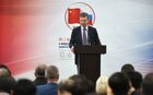 Заместитель председателя правительства РФ Дмитрий Козак выступает на церемонии открытия Российско-Китайского энергетического бизнес-форума в рамках Петербургского международного экономического форума 2019 (ПМЭФ-2019). Место: Россия, Санкт-Петербург. Автор: Владимир Астапкович/РИА Новости. Петербургский международный экономический форум. День первый
