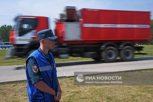 Демонстрационные учения МЧС России