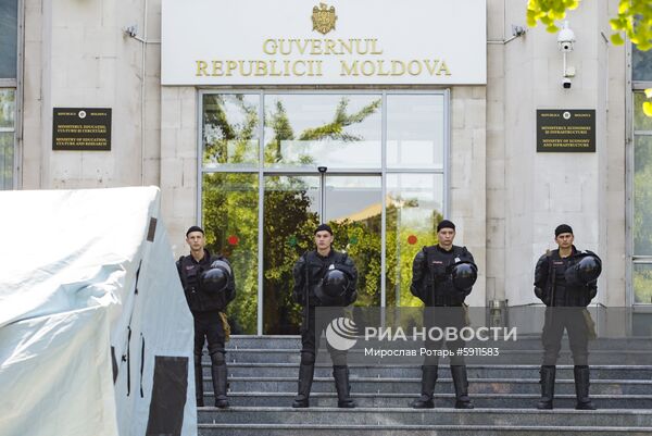 Акции протеста в Кишинёве