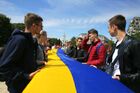 Предвыборная акция партии "Батькивщина" в Киеве