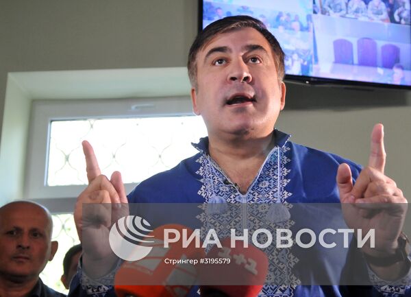 Суд над Михаилом Саакашвили во Львовской области