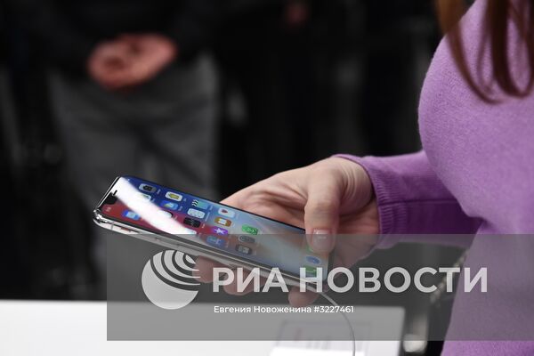 Старт продаж iPhone X в России