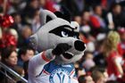 Аниматор на матче второго этапа Еврохоккейтура 2017/18 "Кубок Первого канала" между сборными командами России и Швеции. Место: Россия, Москва. Автор: Алексей Куденко/РИА Новости. Хоккей. Кубок Первого канала. Матч Россия - Швеция