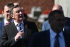 Специальный представитель президента РФ по вопросам природоохранной деятельности, экологии и транспорта Сергей Иванов перед началом военного парада, посвященного 73-й годовщине Победы в Великой Отечественной войне 1941-1945 годов. Место: Россия, Москва. Автор: Григорий Сысоев/РИА Новости. Военный парад, посвящённый 73-й годовщине Победы в ВОВ