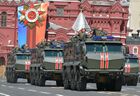 Сотрудники военной полиции на бронеавтомобилях "Тайфун-К" на военном параде, посвященном 73-й годовщине Победы в Великой Отечественной войне 1941-1945 годов. Место: Россия, Москва. Автор: Алексей Дружинин/РИА Новости. Военный парад, посвящённый 73-й годовщине Победы в ВОВ