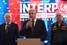 Министр внутренних дел РФ Владимир Колокольцев на открытии XXII Международной выставки «Интерполитех – 2018». Международная выставка средств обеспечения безопасности государства «Интерполитех» является крупнейшим в России выставочным форумом по безопасности. Место: Россия, Москва. Автор: Максим Блинов/РИА Новости. Открытие XXII Международной выставки «Интерполитех – 2018»