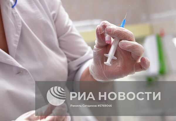 Вакцинация от кори в Москве