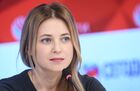 Заместитель председателя комитета Государственной Думы РФ по безопасности и противодействию коррупции Наталья Поклонская во время пресс-конференции по итогам работы в весеннюю сессию. Место: Россия, Москва. Автор: Нина Зотина/РИА Новости. П/к заместителя председателя комитета ГД РФ по безопасности и противодействию коррупции Н. Поклонской