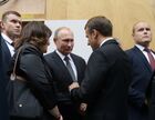 Президент РФ В. Путин прибыл в Париж на церемонию прощания с бывшим президентом Франции Ж. Шираком