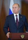 14 ноября 2019. Президент РФ Владимир Путин на пресс-конференции по итогам саммита БРИКС в Бразилии. Место: Бразилия, Бразилиа. Автор: Алексей Дружинин. Президент РФ В. Путин на саммите БРИКС в Бразилии