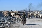 Ситуация в населенном пункте ад-Дейр аш-Шаркий в Сирии