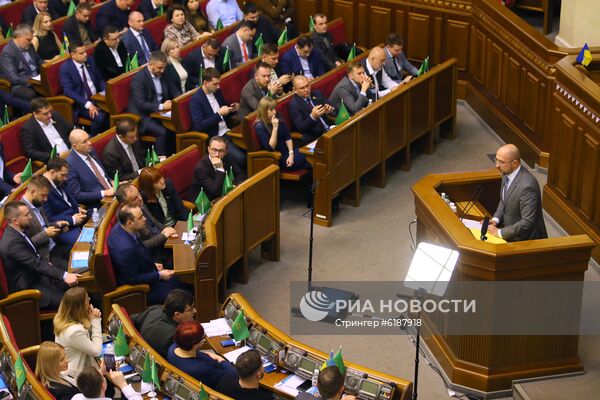 Внеочередное заседание Верховной рады Украины