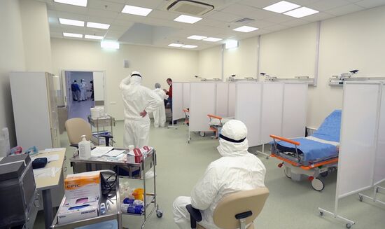 Больница в Коммунарке примет пациентов с подозрением на коронавирус