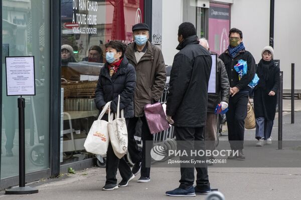 Ситуация в Париже в связи с коронавирусом