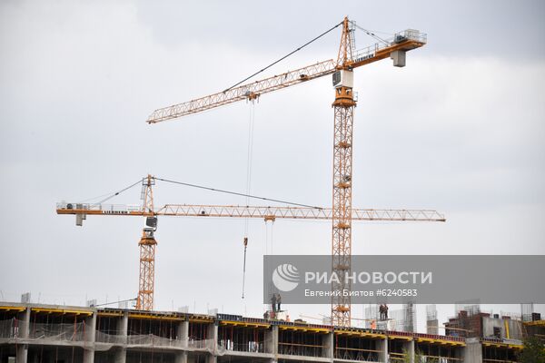 Строительство жилых домов в Москве