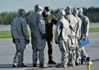 Возвращение российских военных специалистов из Италии