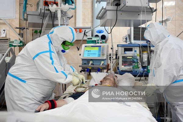 Госпиталь COVID-19 в ГКБ №15 имени О. М. Филатова