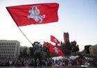 Участники акции протеста в Минске. Место: Белоруссия, Минск. Автор: Евгений Одиноков/РИА Новости. Акции протеста в Минске