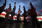 Участники митинга оппозиции на площади Независимости в Минске. Место: Белоруссия, Минск. Автор: Виктор Толочко/Sputnik/РИА Новости. Митинг оппозиции в Минске