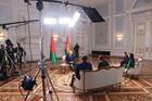 Президент Белоруссии А. Лукашенко дал интервью российским журналистам