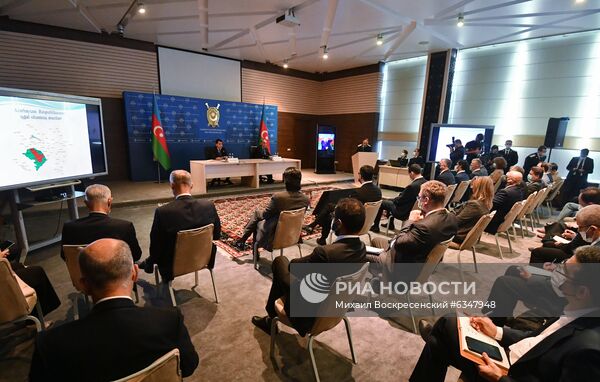 Брифинг представителей Генпрокуратуры Азербайджана