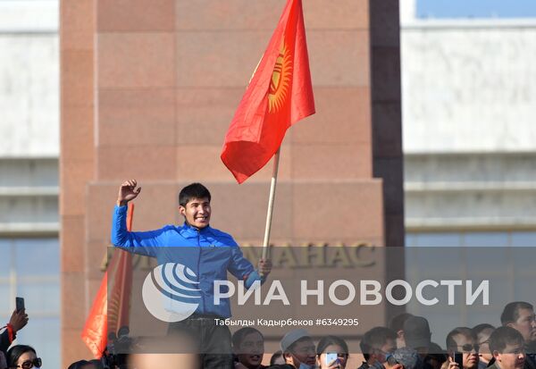 Протесты в Бишкеке