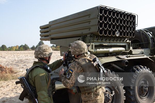 Военный полигон в Киевской области