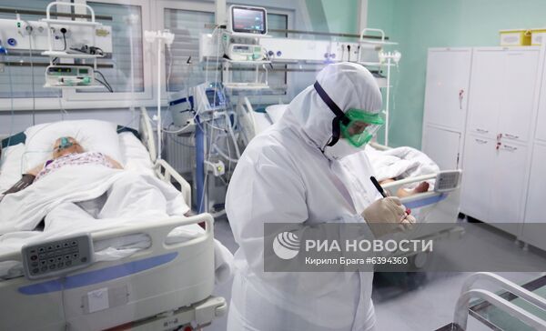 Современный инфекционный госпиталь в Волжском