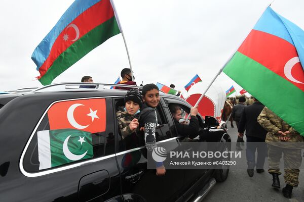 Празднования в Азербайджане по случаю возвращения Лачинского района