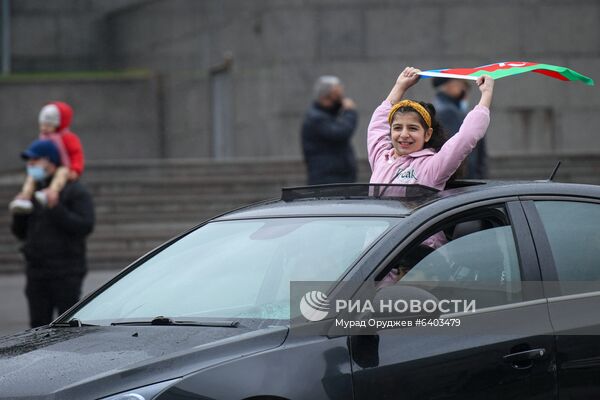 Празднования в Азербайджане по случаю возвращения Лачинского района