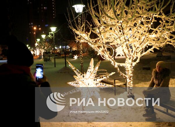 Новогодний Красноярск
