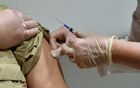 Открытие пункта вакцинации от COVID-19 в ГУМе