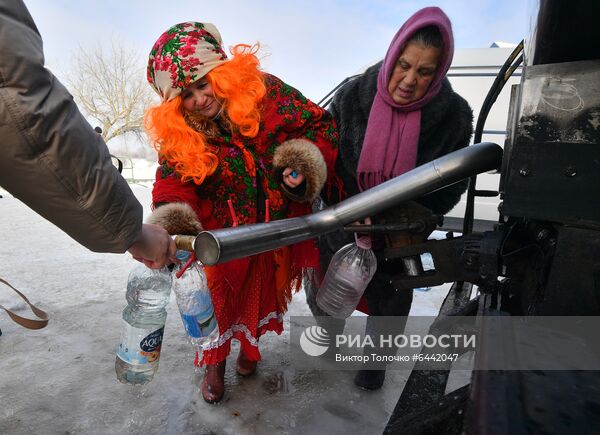Праздник Крещения в странах СНГ