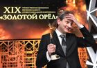 Режиссер Андрей Зайцев, получивший приз в номинации "Лучший фильм" за фильм "Блокадный дневник", на церемонии вручения национальной премии в области кинематографии и телевидения за 2020 год "Золотой Орел" в павильоне киноконцерна "Мосфильм". Место: Россия, Москва. Автор: Екатерина Чеснокова/РИА Новости. Церемония вручения премии "Золотой орел"