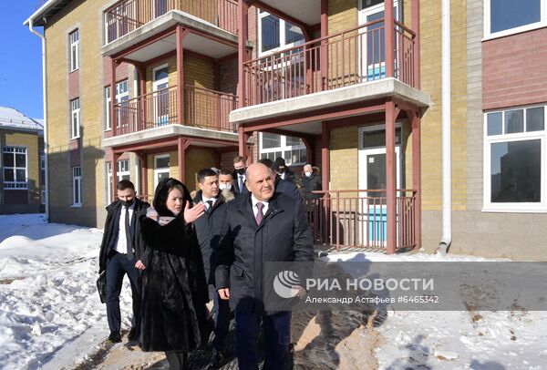 Рабочая поездка премьер-министра РФ М. Мишустина в Псковскую область