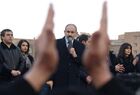 Премьер-министр Никол Пашинян выступает перед своими сторонниками в Ереване. После заявления премьер-министра Никола Пашиняна, что причиной потери Карабаха стало плохое российское вооружение, Генеральный штаб Министерства обороны Армении поставил ультиматум премьер-министру с требованием немедленно уйти в отставку. Место: Армения, Ереван. Автор: Арам Нерсесян/Sputnik/РИА Новости. ФОТО МЕСЯЦА