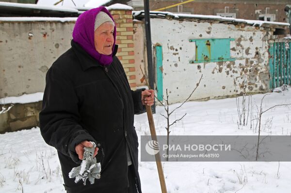 Ситуация на линии соприкосновения в Донецкой области