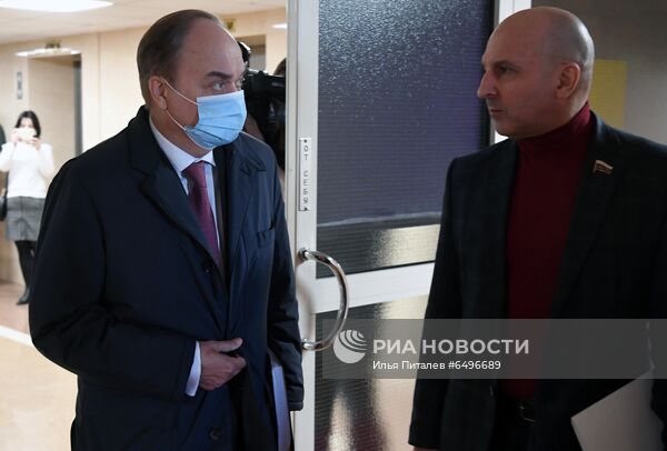 Брифинг А. Антонова после заседания комитета по международным делам