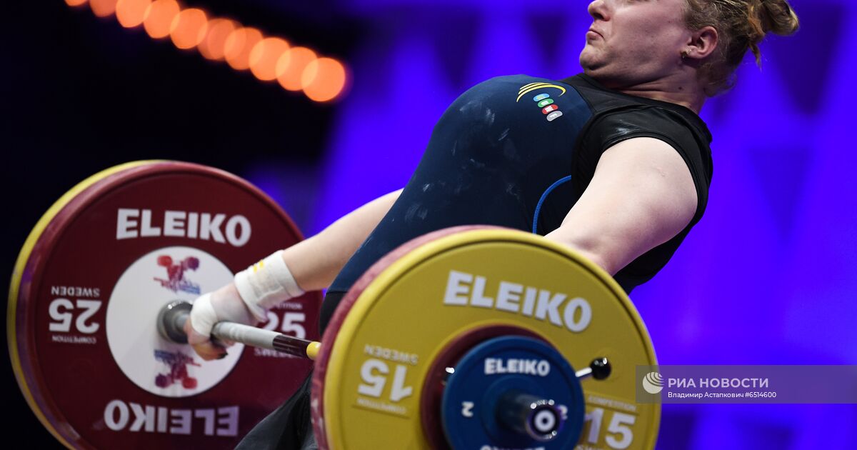 Клара Андерсон 2021 European Weightlifting