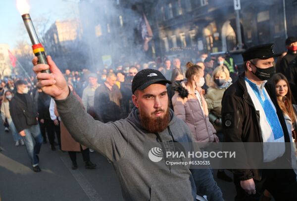 Марш националистов в Киеве
