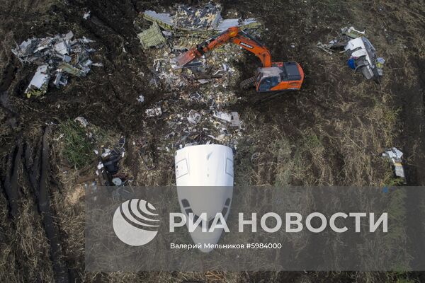 Вывоз самолета Airbus A321 с места ЧП