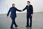 14 ноября 2019. Президент РФ Владимир Путин и президент Бразилии Жаир Болсонару (справа) перед заседанием саммита лидеров стран БРИКС во дворце "Итамарати". Место: Бразилия, Бразилиа. Автор: Рамиль Ситдиков. Президент РФ В. Путин на саммите БРИКС в Бразилии