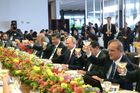 14 ноября 2019. Президент РФ Владимир Путин и председатель Китайской Народной Республики (КНР) Си Цзиньпин (в центре слева) во время рабочего завтрака от имени президента Бразилии в честь лидеров стран БРИКС. Место: Бразилия, Бразилиа. Автор: Алексей Дружинин. Президент РФ В. Путин на саммите БРИКС в Бразилии