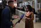 15 января 2020. Журналист телеканала "Россия" и председатель комиссии Общественной палаты РФ по поддержке семьи, материнства и детства, певица Диана Гурцкая перед началом ежегодного послания президента РФ Владимира Путина Федеральному Собранию. Место: Россия, Москва. Автор: Илья Питалев/РИА Новости. Ежегодное послание президента РФ В. Путина Федеральному Собранию