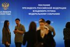 15 января 2020. Перед началом ежегодного послания президента РФ Владимира Путина Федеральному Собранию. Место: Россия, Москва. Автор: Владимир Астапкович/РИА Новости. Ежегодное послание президента РФ В. Путина Федеральному Собранию