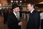15 января 2020. Главный раввин России Берл Лазар (слева) перед началом ежегодного послания президента РФ Владимира Путина Федеральному Собранию. Место: Россия, Москва. Автор: Илья Питалев/РИА Новости. Ежегодное послание президента РФ В. Путина Федеральному Собранию
