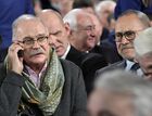 15 января 2020. Председатель Союза кинематографистов России Никита Михалков и президент киноакадемии "Ника", режиссер Андрей Кончаловский (слева направо) перед началом ежегодного послания президента РФ Владимира Путина Федеральному Собранию. Место: Россия, Москва. Автор: Алексей Никольский/РИА Новости. Ежегодное послание президента РФ В. Путина Федеральному Собранию