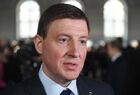 15 января 2020. Заместитель председателя Совета Федерации РФ Андрей Турчак во время интервью после ежегодного послания президента РФ Владимира Путина Федеральному Собранию. Место: Россия, Москва. Автор: Илья Питалев/РИА Новости. Ежегодное послание президента РФ В. Путина Федеральному Собранию